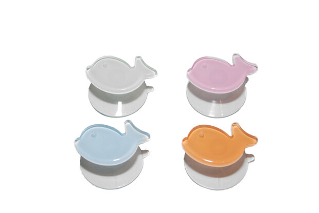 Set handdoekhaakjes vis