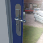 Secumax RVS anti-manipulatie plaat SKG 225 mm