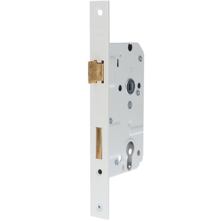 Nemef cilinder PC72 insteekslot 5694 met witte voorplaat