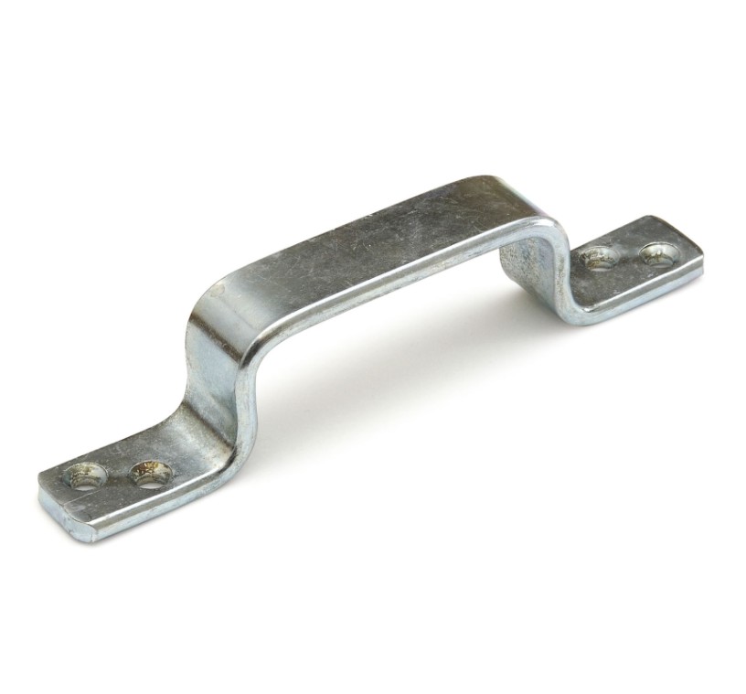 Deurgreep staal blank verzinkt