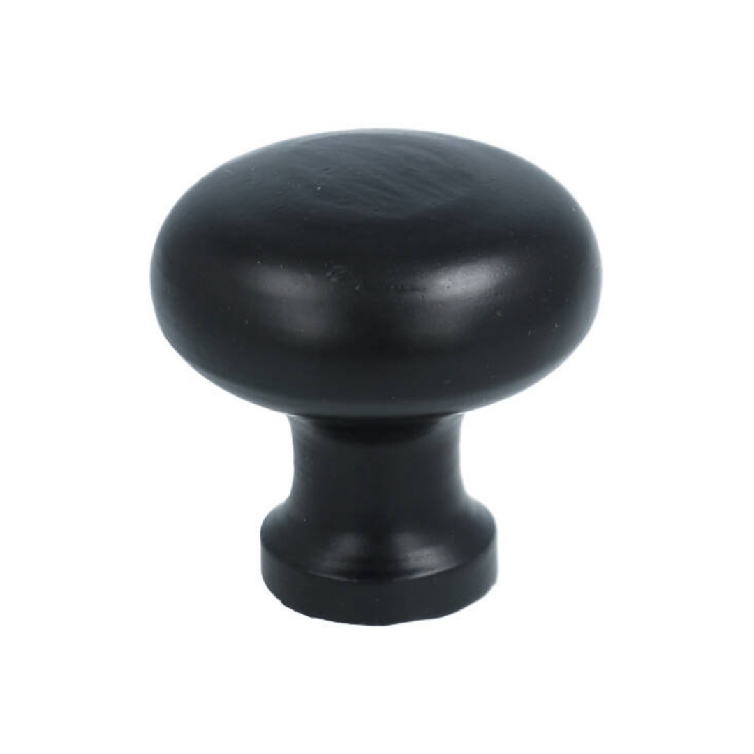 Knop rond 40 mm zwart - Afbeelding 3