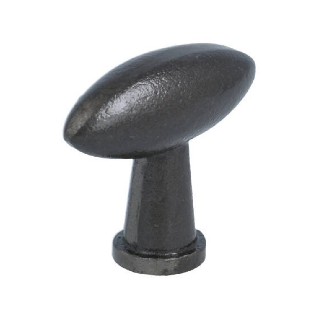 Knop ovaal IJzer Grijs 45 x 14 mm - Afbeelding 4