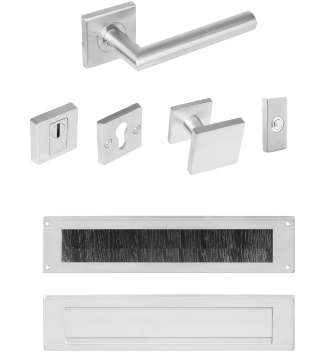 Intersteel Voordeurset SKG3 Rechte uitvoering