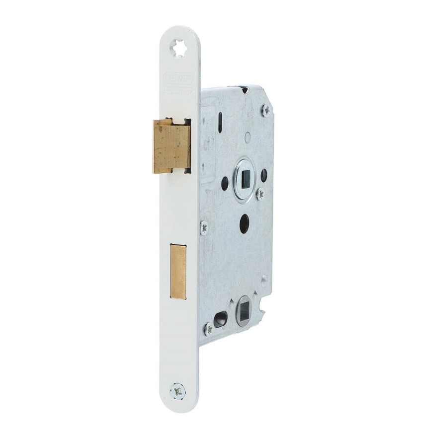 Nemef toilet-badkamer slot 12644 met witte voorplaat