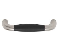 Meubelgreep Timeless MG1932-96 Glans Nikkel/Ebbenhout 96 mm