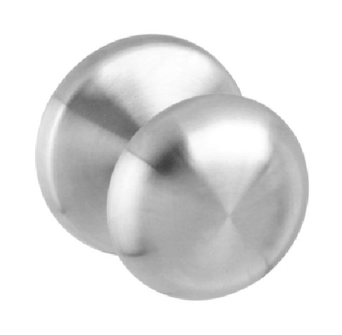 Intersteel voordeurknop paddestoel rvs éénzijdige montage