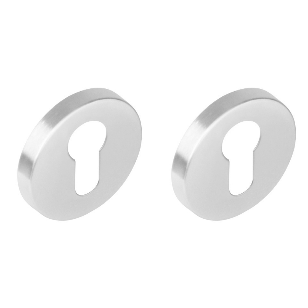 Intersteel PC-plaatjes rond Ø53X8MM met 7 mm nokken rvs