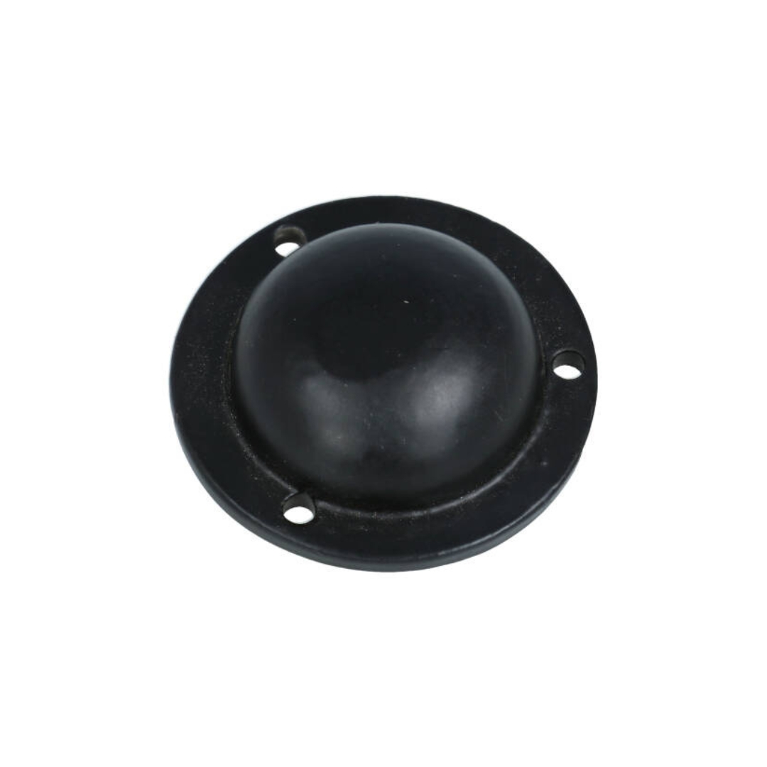 Afdekplaatje tbv bout ijzer zwart