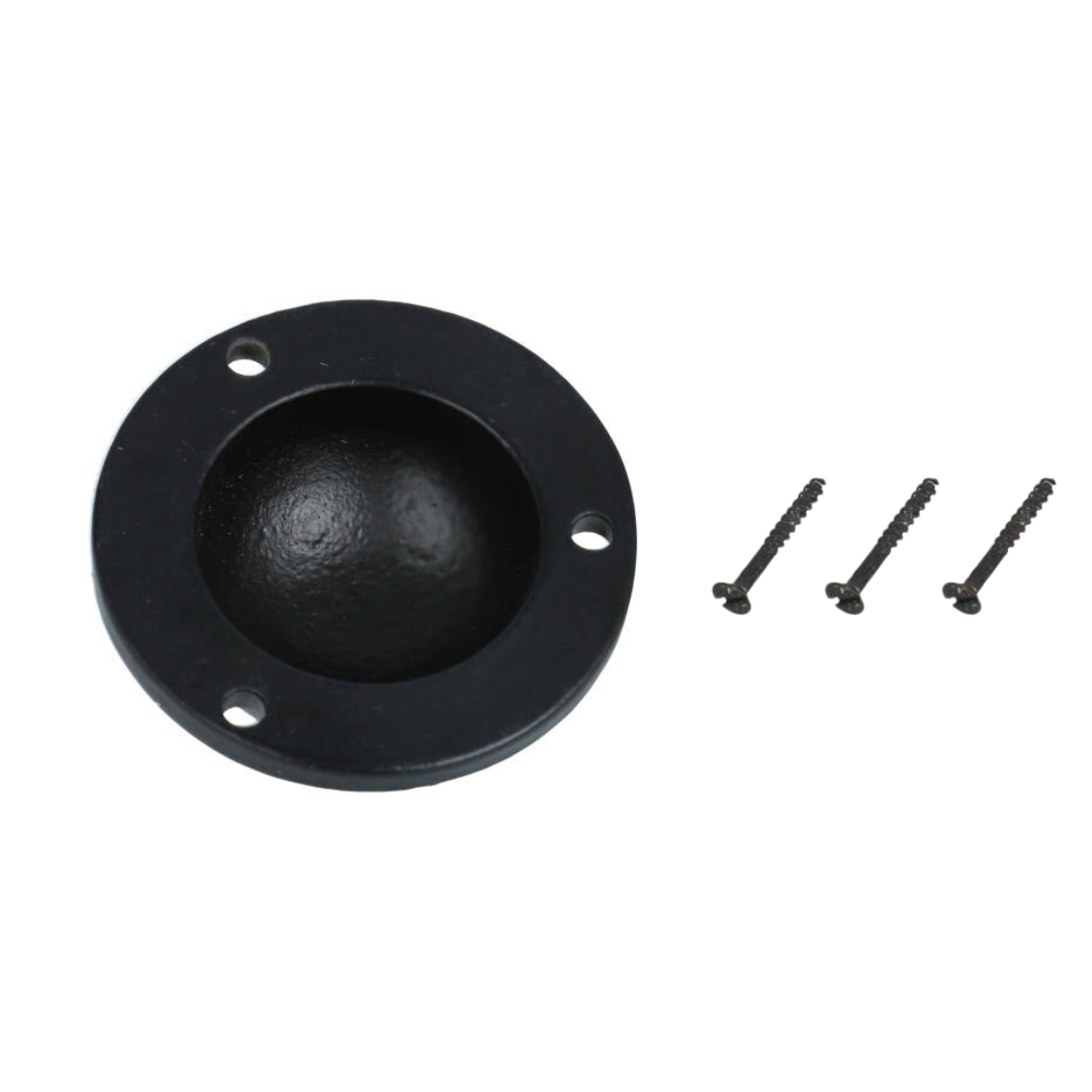 Afdekplaatje tbv bout ijzer zwart - Afbeelding 2