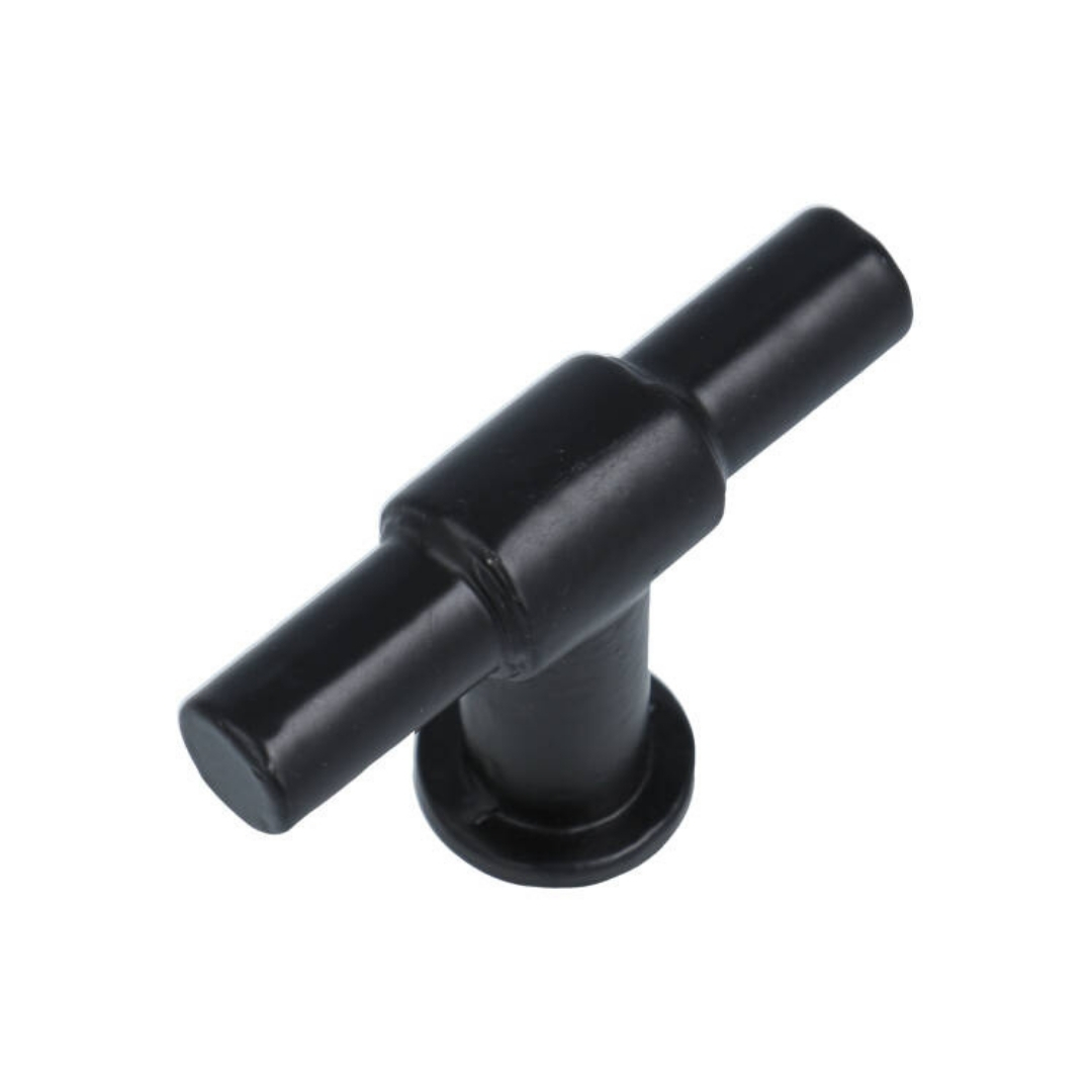 T-Greep IJzer zwart 55 mm - Afbeelding 4