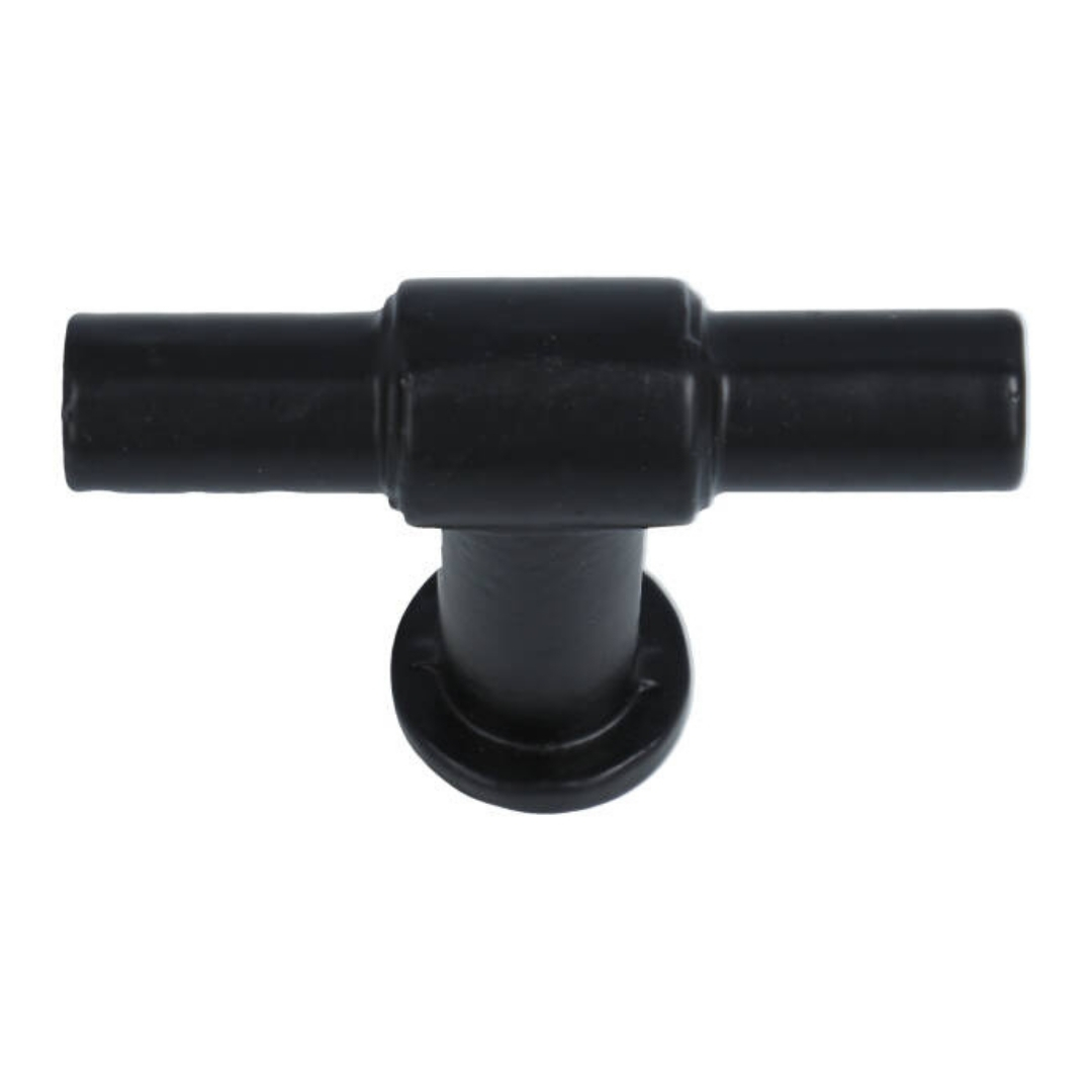 T-Greep IJzer zwart 55 mm