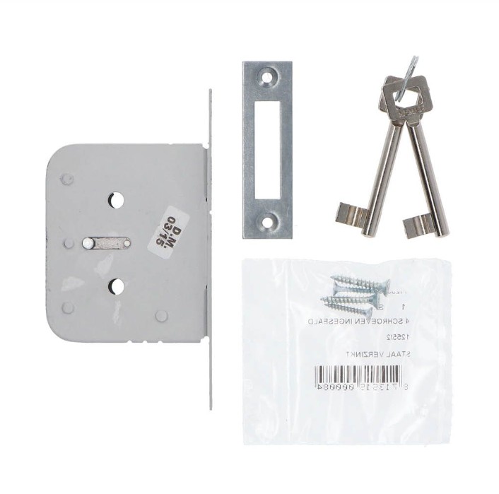 Nemef kastslot 210-40mm met staal gelakte voorplaat - Afbeelding 3