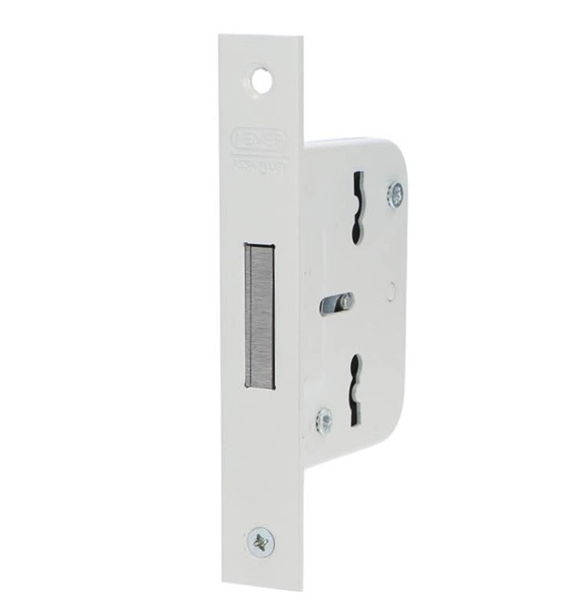 Nemef kastslot 210-40mm met witte voorplaat