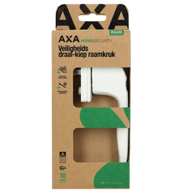 AXA draaikiepgarnituur SKG2 aluminium wit - Afbeelding 4