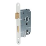 Nemef cilinder PC55 insteekslot 12694 met witte voorplaat