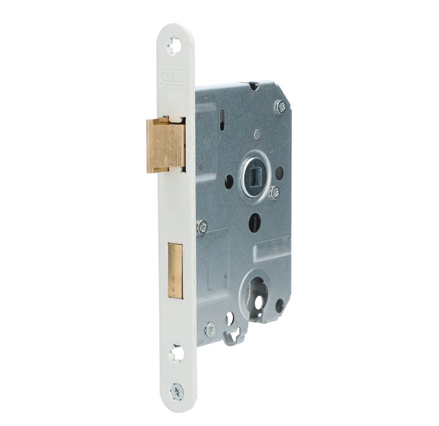 Nemef cilinder PC55 insteekslot 12694 met witte voorplaat