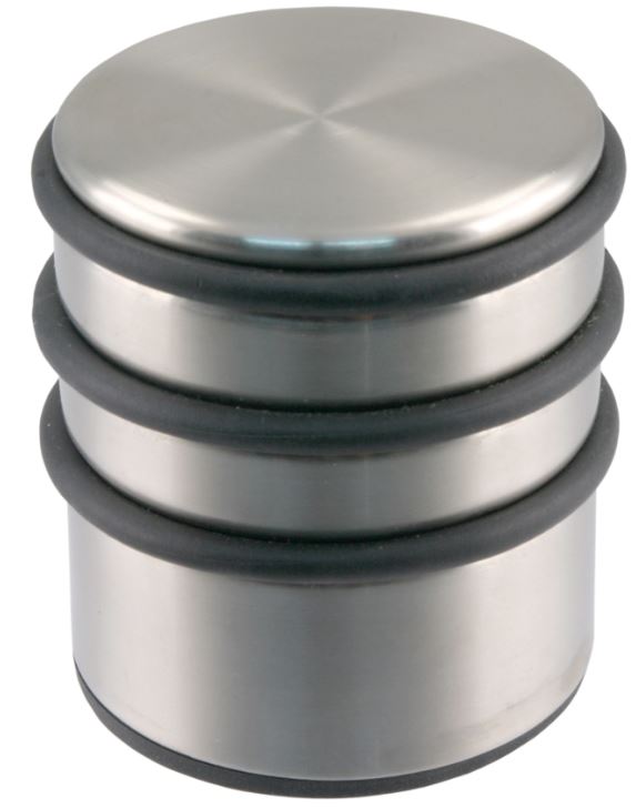 Deurstop Zwaar Rond 65 mm rvs