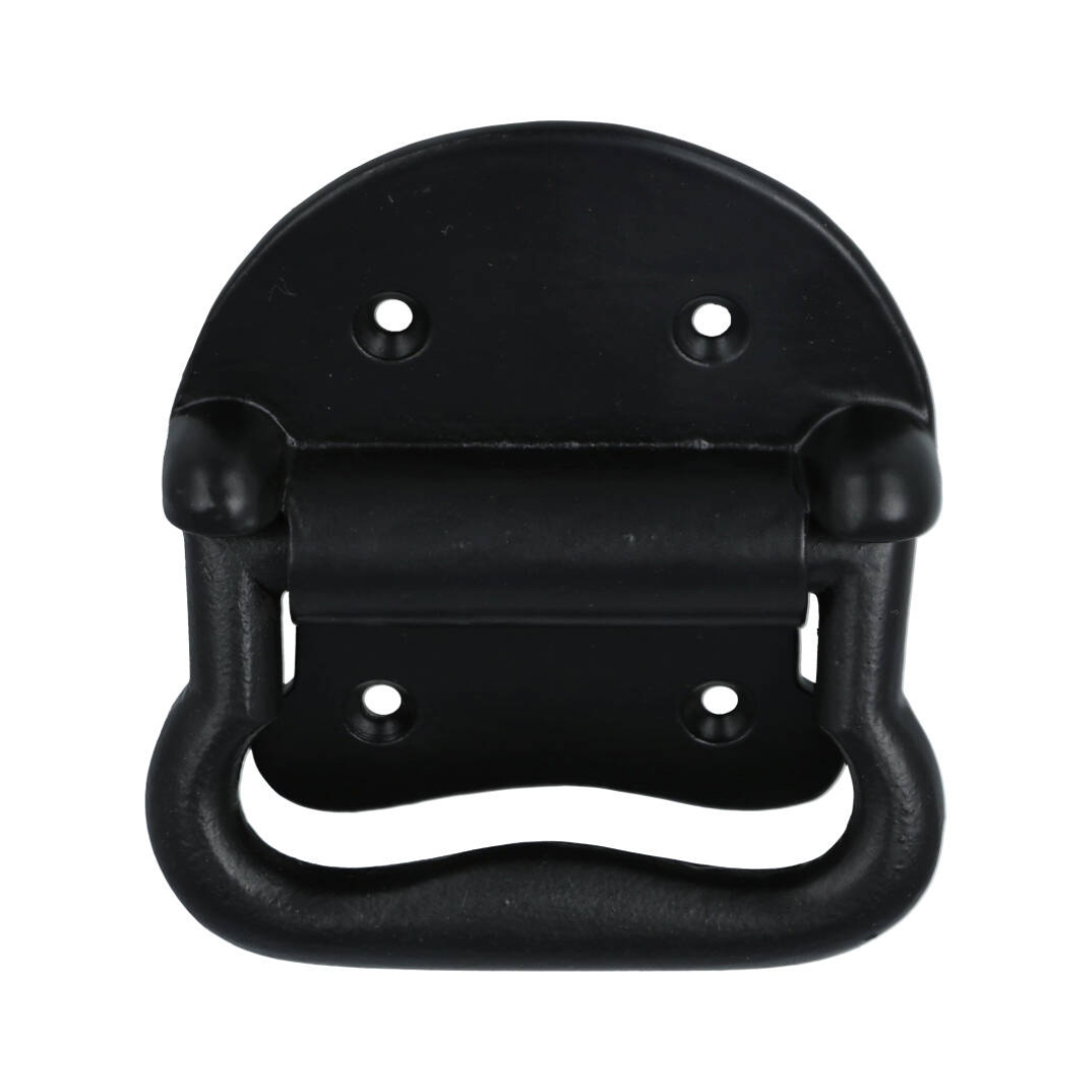 Kistgreep 96 x 85 mm gietijzer zwart