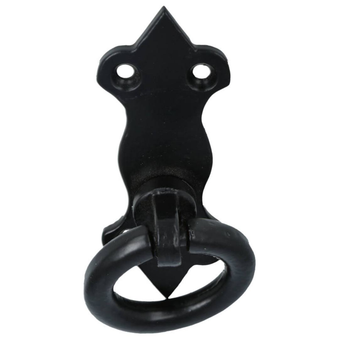 Ringgreep 43 mm IJzer zwart - Afbeelding 2