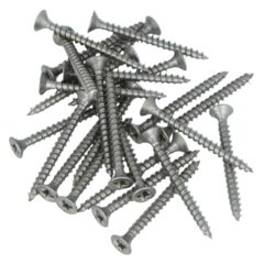 Spaanplaatschroef RVS 4.0 x 40 mm platkop met pozidrive kruisindruk