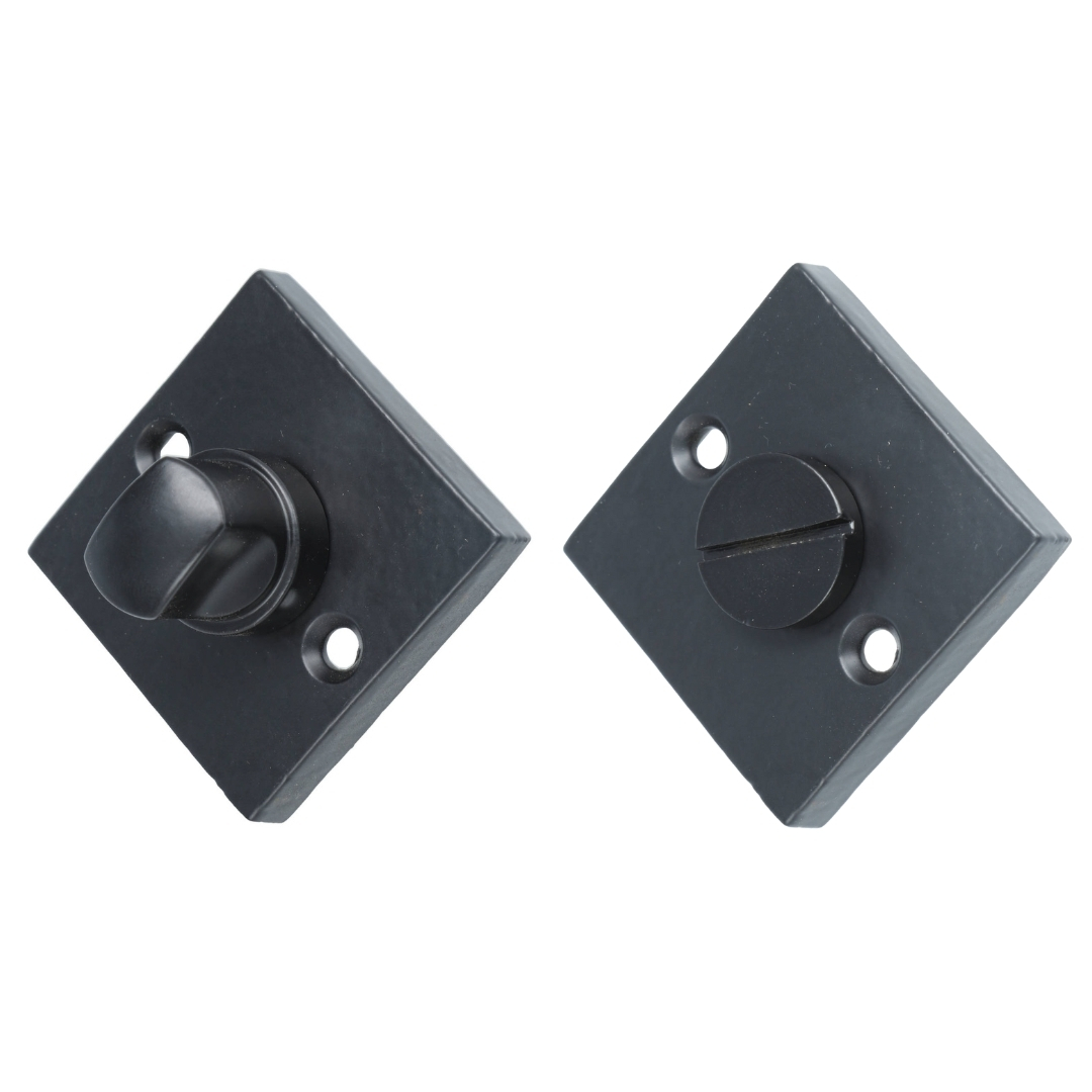 WC-sluiting 8 mm vierkant IJzer zwart - Afbeelding 2