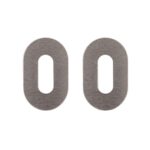 Nuda sleutelplaatjes 26×42 mm mat chroom