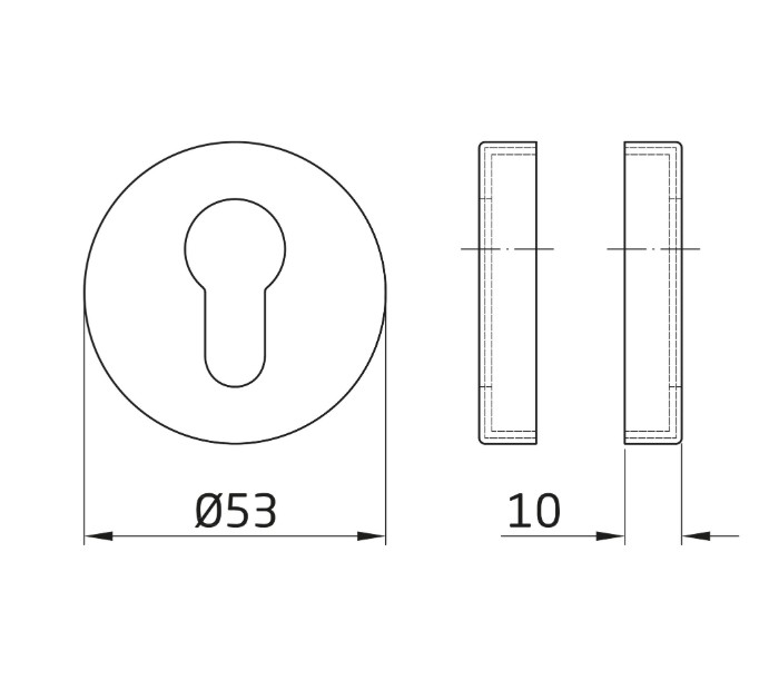 2 PC-Plaatjes model 3RX zwart