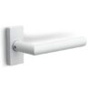 Deurklink BASICS LBII-19Q32G op rechthoekig rozet wit