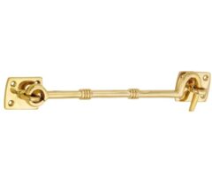 Kajuithaak 150mm messing ongelakt