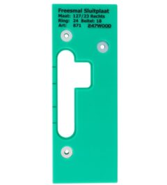 247WOOD Freesmal sluitplaat 127x23 rechts