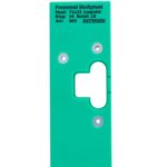 247WOOD Freesmal sluitplaat 71x23