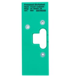 247WOOD Freesmal sluitplaat 71x23