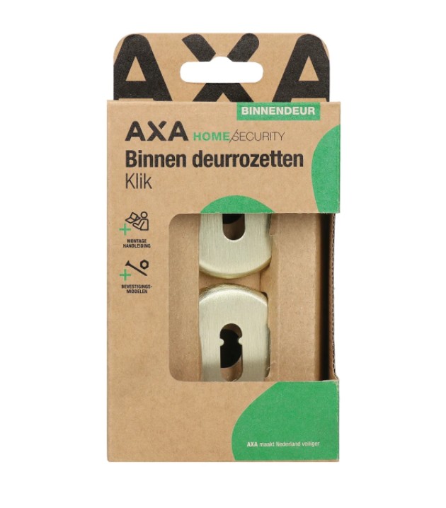 AXA rozet sleutelgat aluminium goud - Afbeelding 4