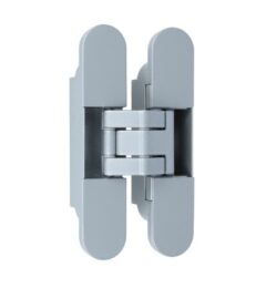 Onzichtbare scharnier 3D verstelbaar 120x24mm mat chroom