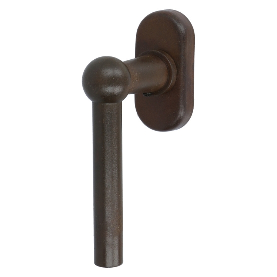 Raamkruk L draai kiep, ijzer geroest