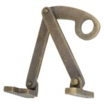 Raamuitzetter, messing antiek