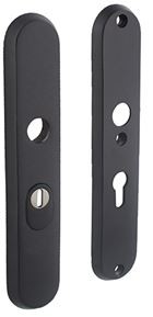 SKG3 Veiligheidsbeslag PC55 Met kerntrekbeveiliging RVS/Mat Zwart