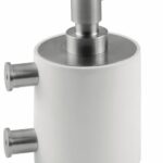 Zeepdispenser PIET BOON PB503 Mat RVS/Wit Corian