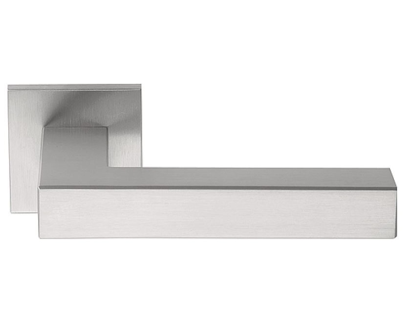 Deurkruk SQUARE LSQIII-G op rozet Mat RVS