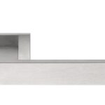 Deurkruk SQUARE LSQIV-G op rozet Mat RVS