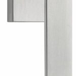 Draaikiepgarnituur SQUARE LSQIIDK Links Mat RVS