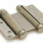 Bommer scharnier Dubbelwerkend 125 mm RVS Gepolijst