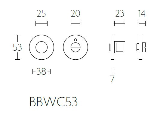 Toiletgarnituur TENSE BBWC53 mat zwart - Afbeelding 2