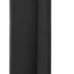 Deurkruk TENSE BB104-G Op Schild Mat Zwart