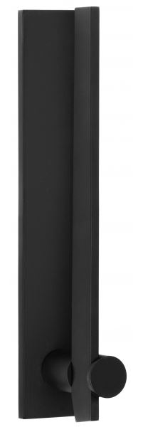 Deurkruk TENSE BB104-G Op Schild Mat Zwart