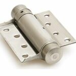 Bommer scharnier Enkelwerkend 150 mm Vernikkeld