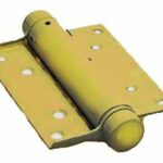 Bommer scharnier Enkelwerkend 150 mm Vermessingd