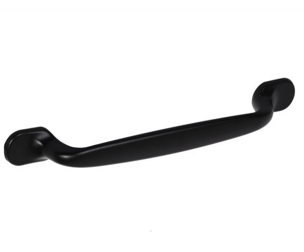 Greep Retro 128 mm zwart