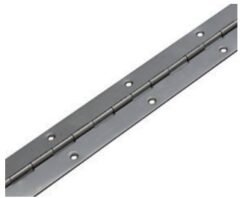 Pianoscharnier RVS Gepolijst 580x32 mm