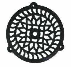 Rooster ijzer zwart 130 mm